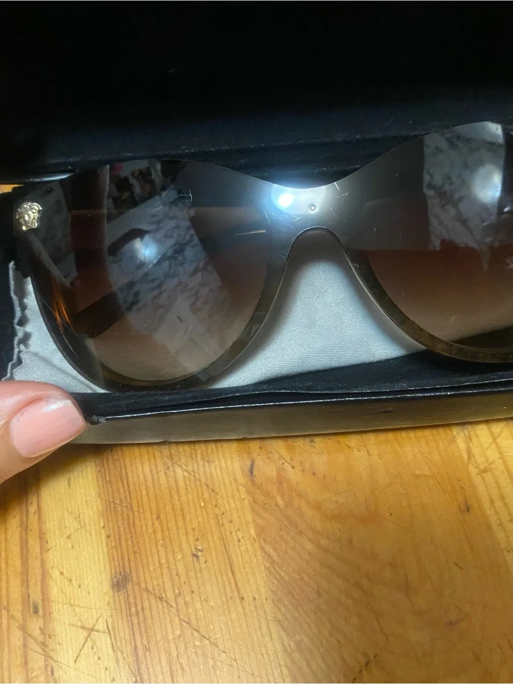 Versace authentic sunglasses & Versace case